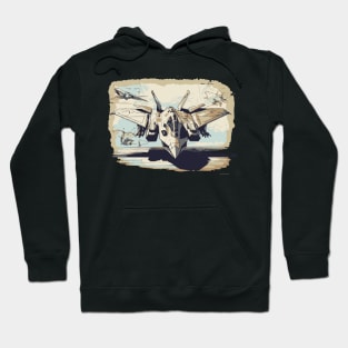 fighter plane Hoodie